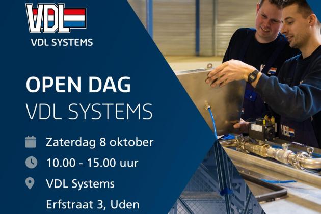 OPEN DAG bij VDL Systems: 8 oktober 2022